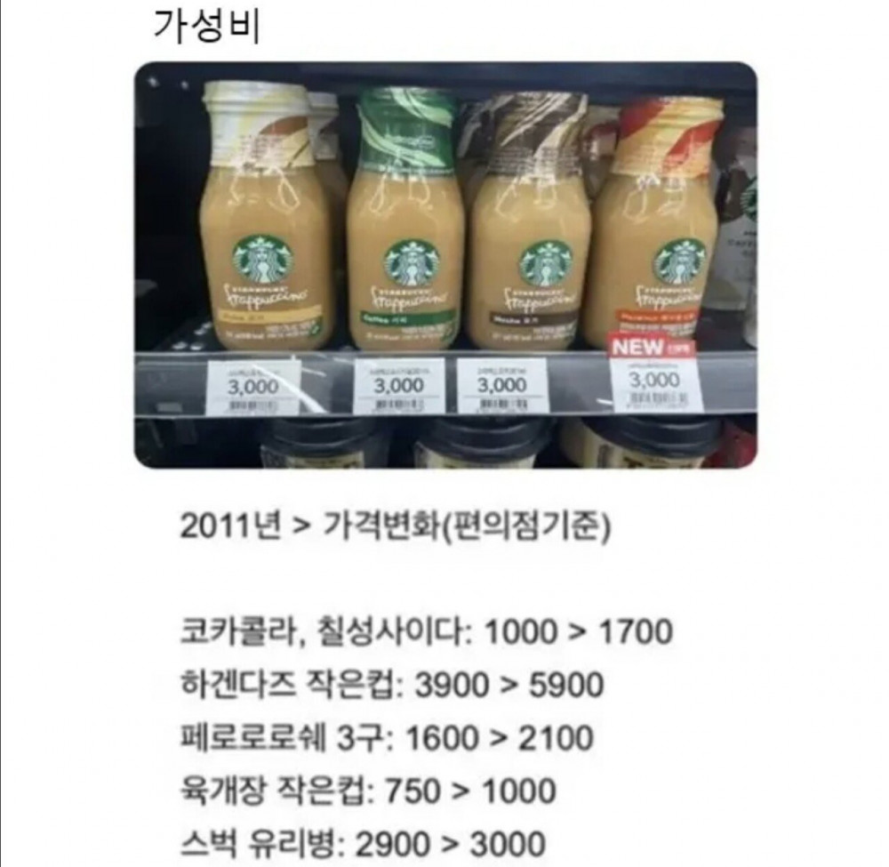 알고보면 가성비라는 편의점 스타벅스 병커피