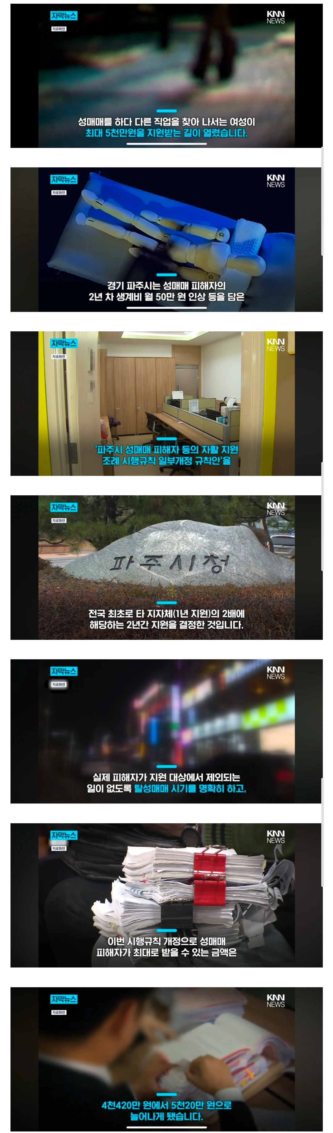 창녀지원금 5000만원은 과연 사실일까