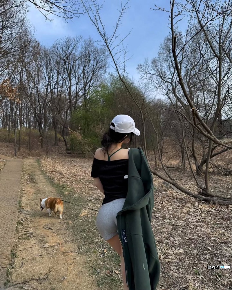 시골 처자의 아침 운동 루틴