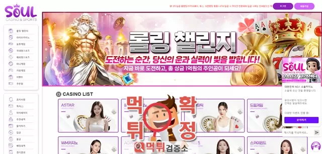 소울카지노 먹튀사이트 확정