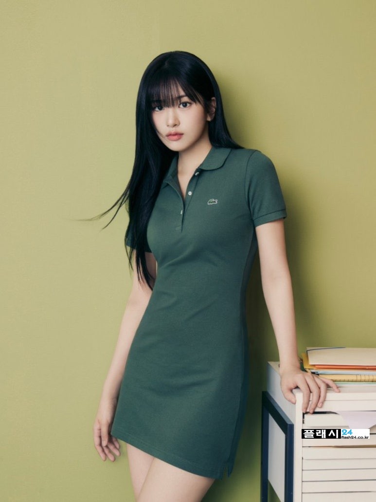 아이브 안유진 테니스복 화보