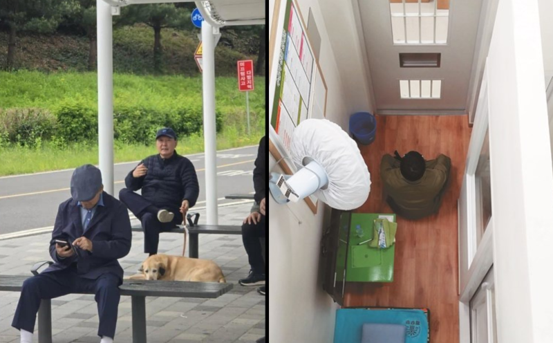 사진 한 장으로 표현되는 대한민국의 현재 상황 .
