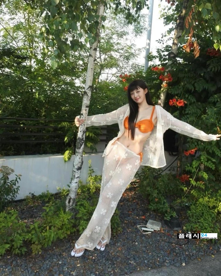 한승연애2 팔색조 이지연 한뼘 수영복