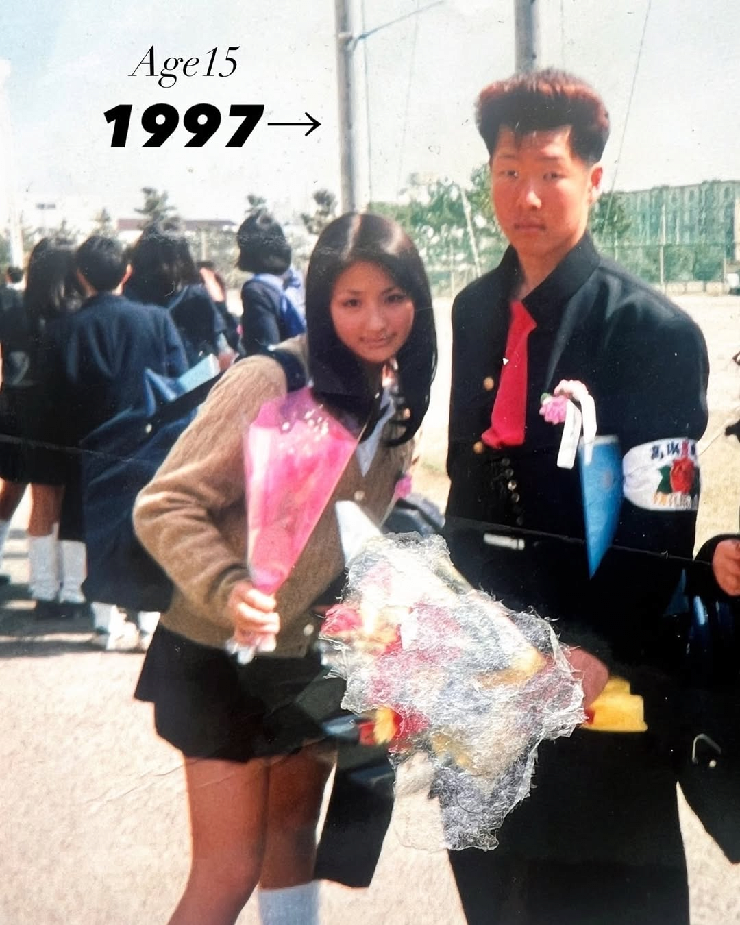 일본 동갑 중학생 커플 28년후