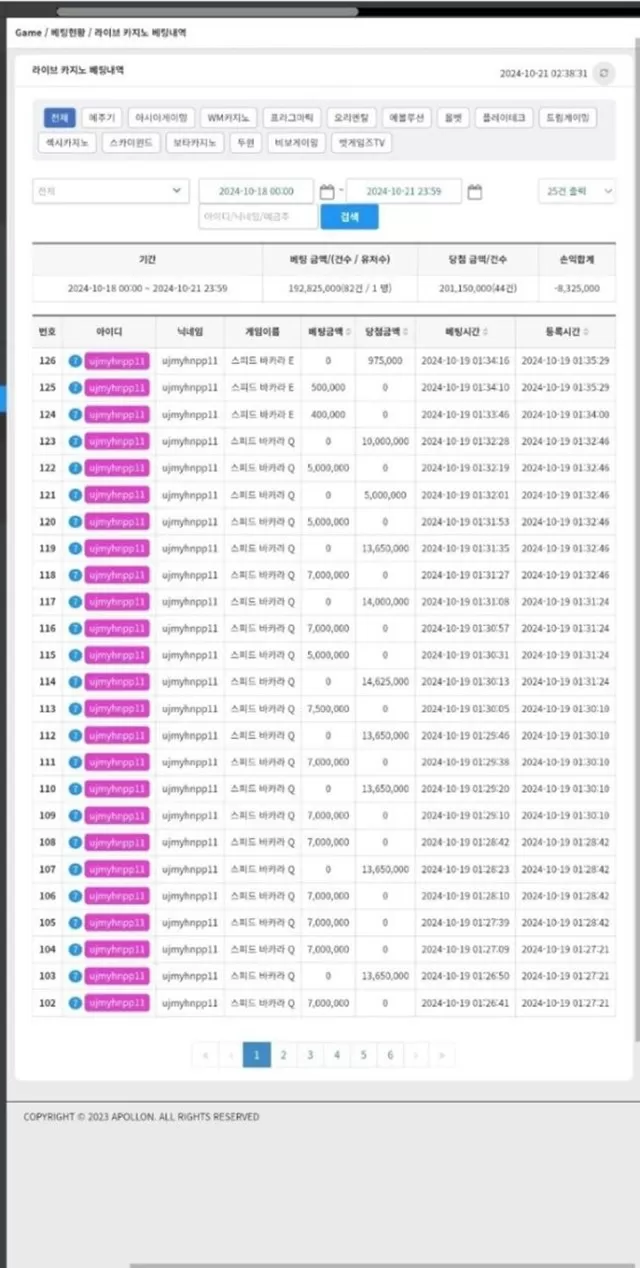 아폴론 먹튀사이트 확정