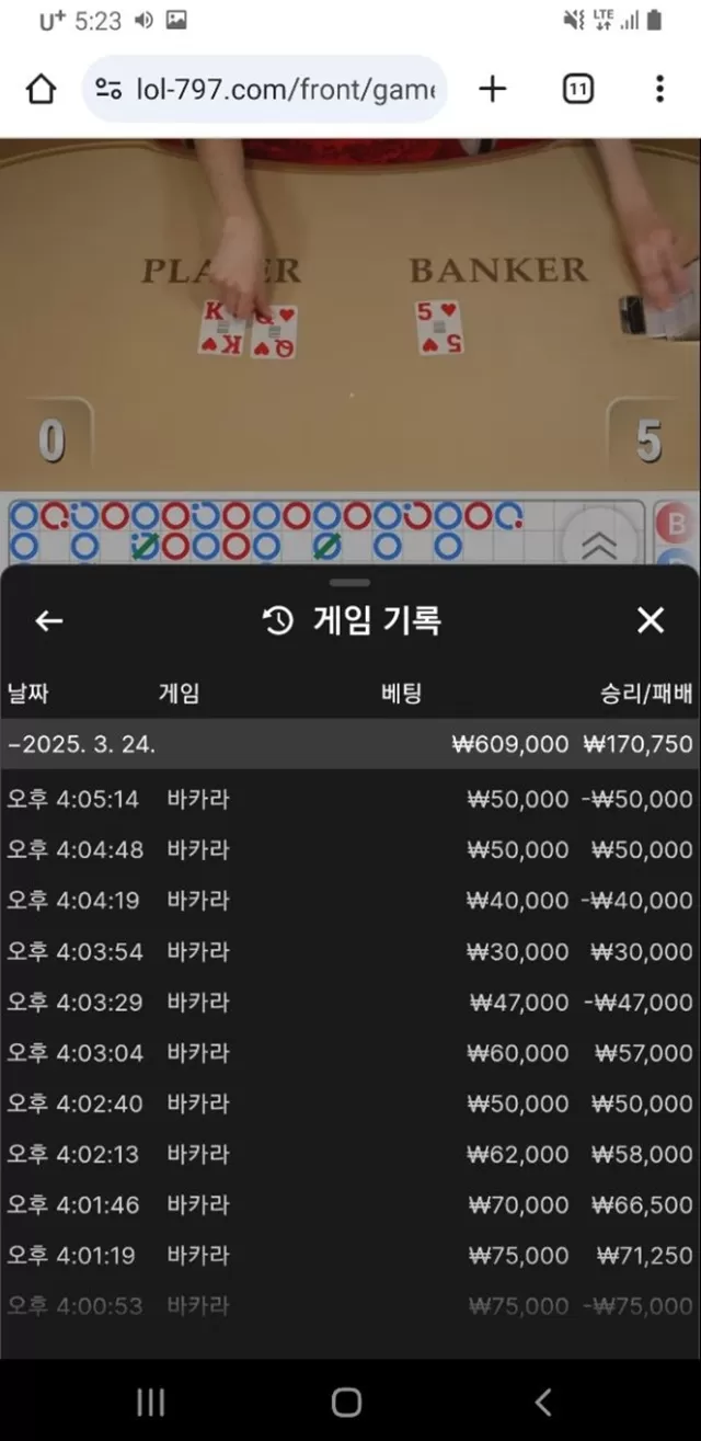 롤카지노 먹튀사이트 확정